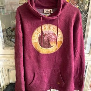 NEW Alaska Chicks Co maroon sweaters